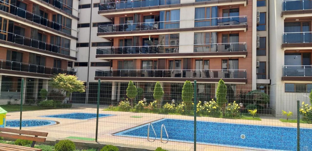 Поморие Главен Плаж Комплекс Pomorie Exterior foto